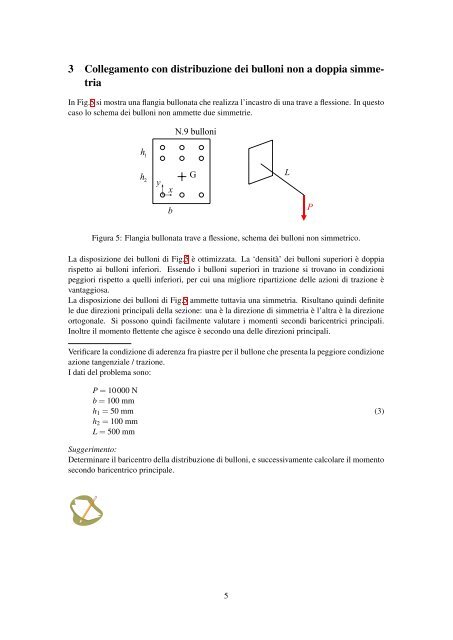 Esercitazione di MTCM. Parte II, Eserc.4