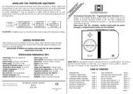 ThermoPlus PRT1 Installation Guide - Horstmann