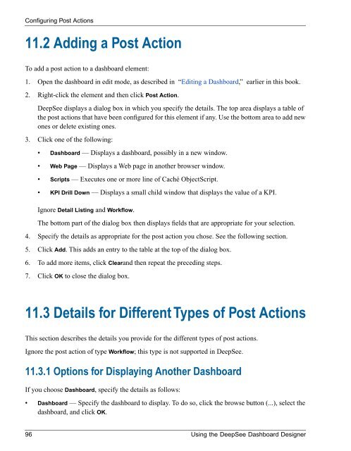 Using the DeepSee Dashboard Designer - InterSystems ...