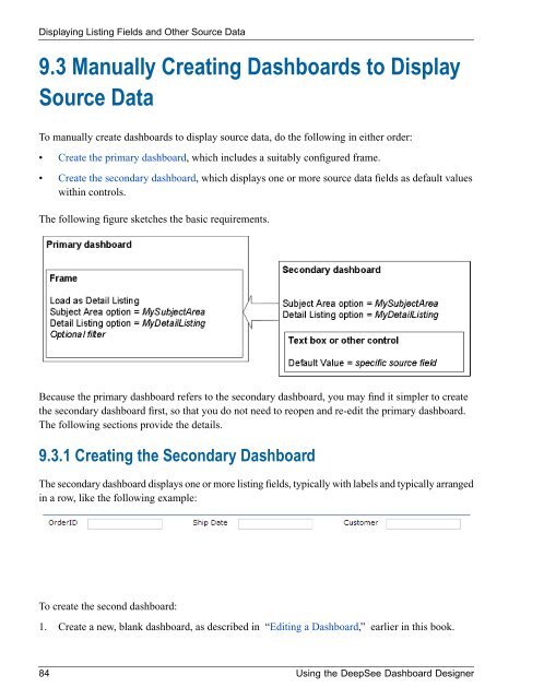 Using the DeepSee Dashboard Designer - InterSystems ...