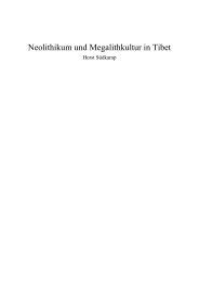 Neolithikum und Megalithkultur in Tibet - Horst Südkamp ...