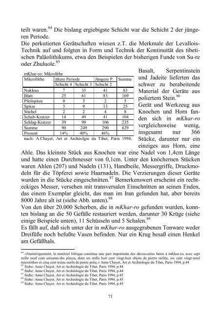 Neolithikum und Megalithkultur in Tibet - Horst Südkamp ...