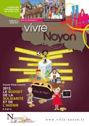 avril 2012 / Vivre Noyon nÂ°44 - Ville de Noyon