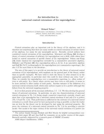 An introduction to universal central extensions of Lie superalgebras