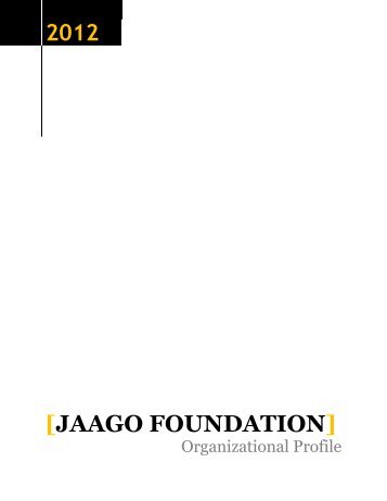 JAAGO Foundation - GlobalGiving