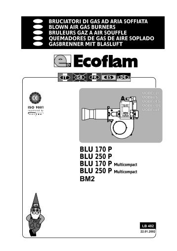 BLU 170 P BLU 250 P BM2 - Certificazione energetica edifici