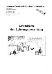 GrundsÃ¤tze der Leistungsbewertung - Herder-Gymnasium