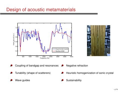 The Acoustics and Mechanics of Porous Materials Research Group