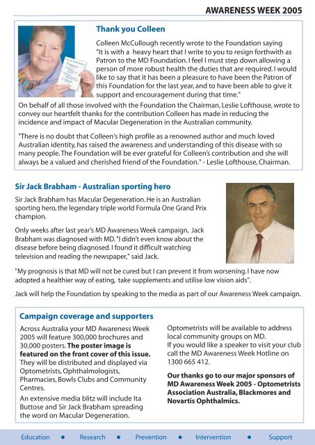 MDF Newsletter June 2005