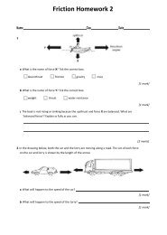 Friction Homework 2 - eduBuzz