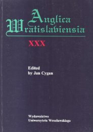 Anglica Wratislaviensia XXX.
