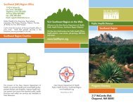 Chaparral Public Health Office Brochure - New Mexico Department ...
