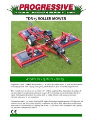 TDR-15 ROLLER MOWER - The Grass Group