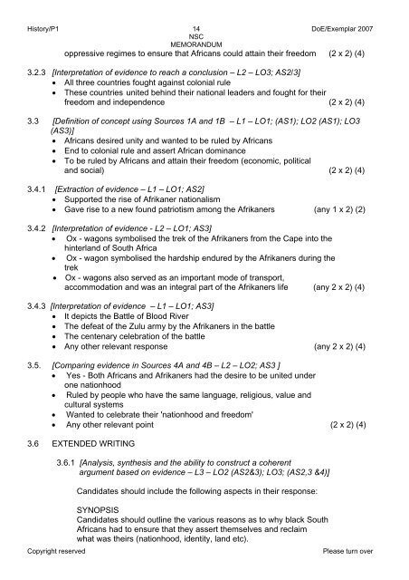 FINAL Memo - History P1 - Exemplar 2007.pdf - Curriculum ...