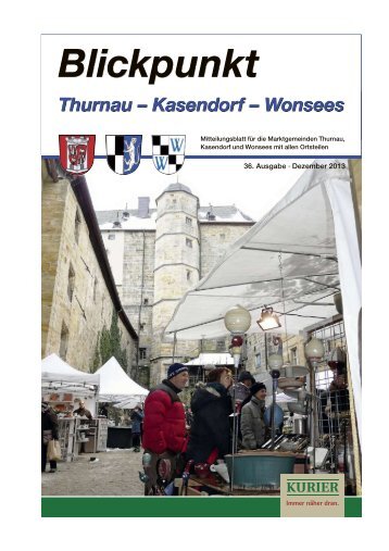 Kasendorf – Wonsees - Blickpunkt Thurnau - Nordbayerischer Kurier