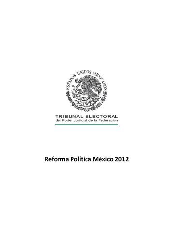 Reforma Política Indice