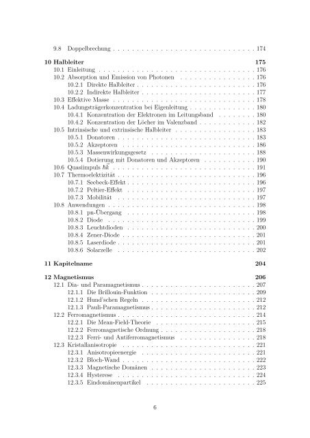 Molekül- und Festkörperphysik - lamp