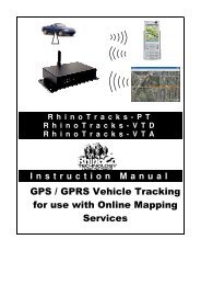 GPS / GPRS Vehicle Tracking for use with Online Mapping Services