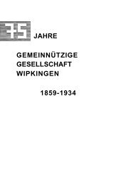 Festschrift_75_Jahre_GGW - Quartierverein Wipkingen