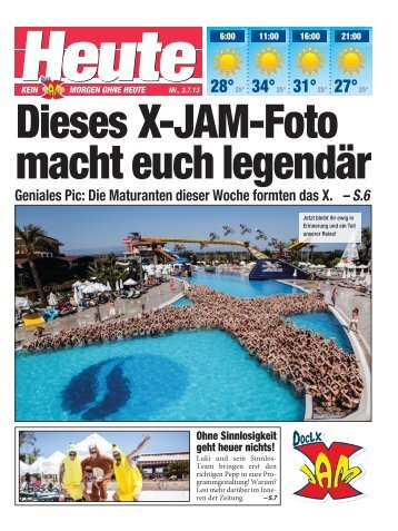 Dieses X-JAM-Foto macht euch legendär - Heute