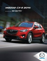 tÃ©lÃ©charger la brochure - Mazda Canada