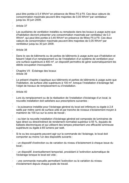 JORF nÂ°114 du 17 mai 2007 texte nÂ° 31 ARRETE ... - Climamaison