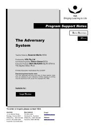 The Adversary System - VEA