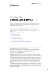 VMware Virtual Disks: Virtual Disk Format 1.1