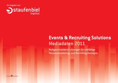 Events & Recruiting Solutions Mediadaten 2011 - Staufenbiel