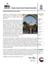 Senior School Weekly Newsletter Volume 2, Issue 8