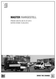 PDF Preisliste Master Fahrgestell - Renault