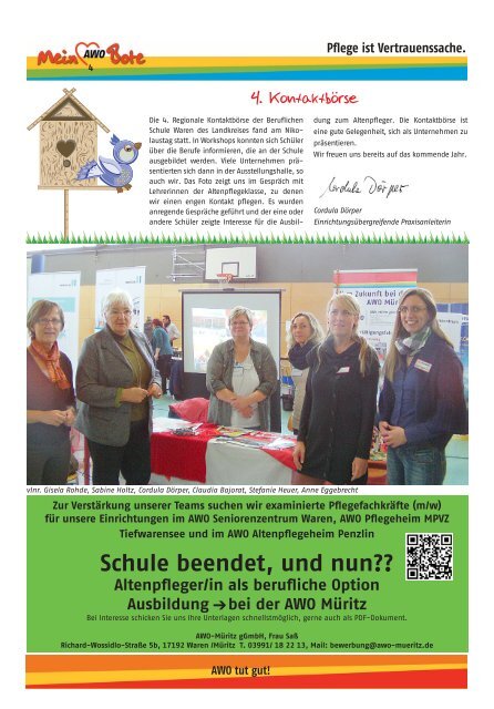 Ausgabe 1/2013 - AWO-Müritz