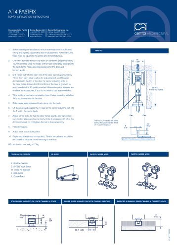 A14 FASTFIX - Centor