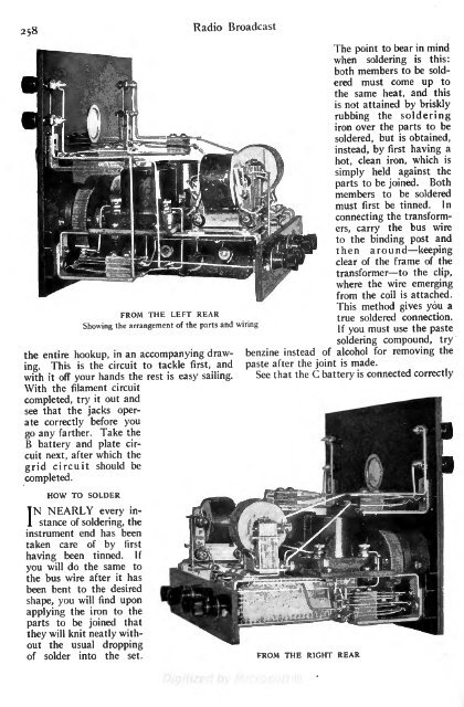 Radio Broadcast - 1924, January - 84 Pages, 8.2 ... - VacuumTubeEra