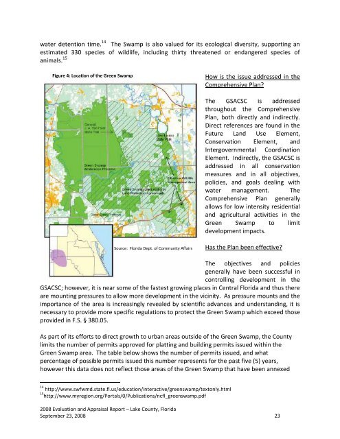 Lake County Comprehensive Plan Evaluation & Appraisal Report ...