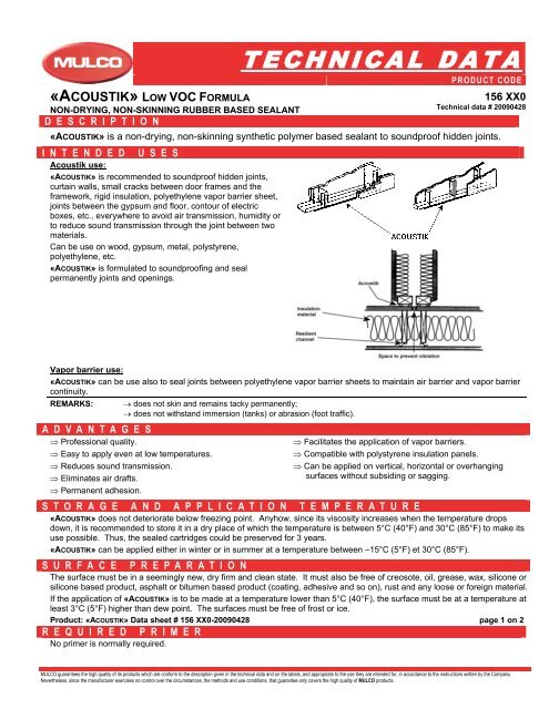 Technical file - Patrick Morin