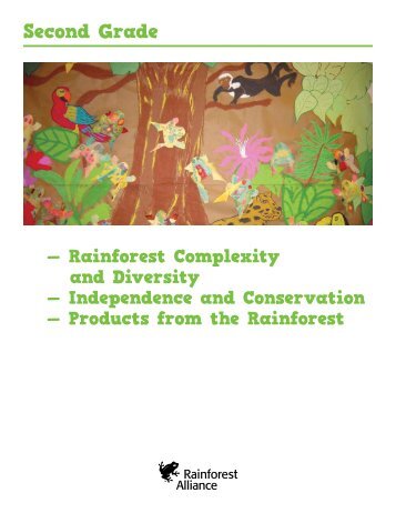 All Second Grade Lessons & Standards as a PDF - Rainforest Alliance