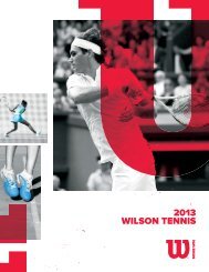 2013 WILSON TENNIS