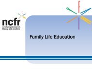 Family Life Education PowerPoint Presentation (PDF)