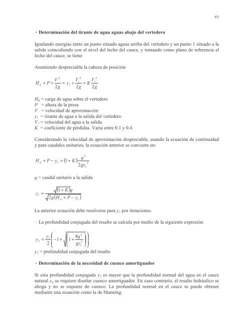 PRESAS RÃGIDAS DE CONCRETO DE TIPO GRAVEDAD Son ...