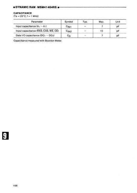 MEMORY DATABOOK - Al Kossow's Bitsavers