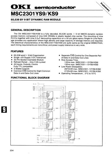 MEMORY DATABOOK - Al Kossow's Bitsavers