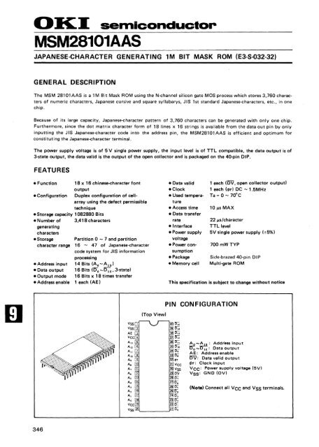 MEMORY DATABOOK - Al Kossow's Bitsavers