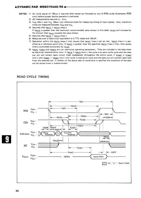 MEMORY DATABOOK - Al Kossow's Bitsavers