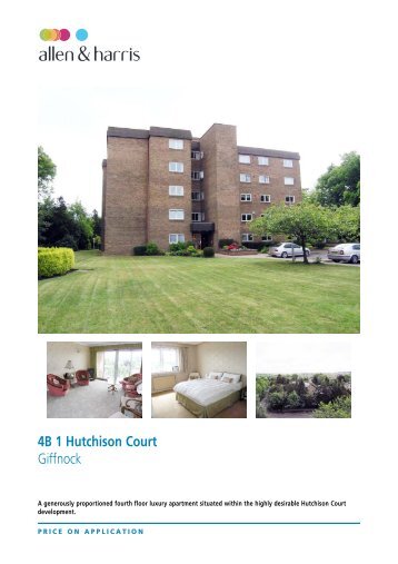 4B 1 Hutchison Court Giffnock - Sequence