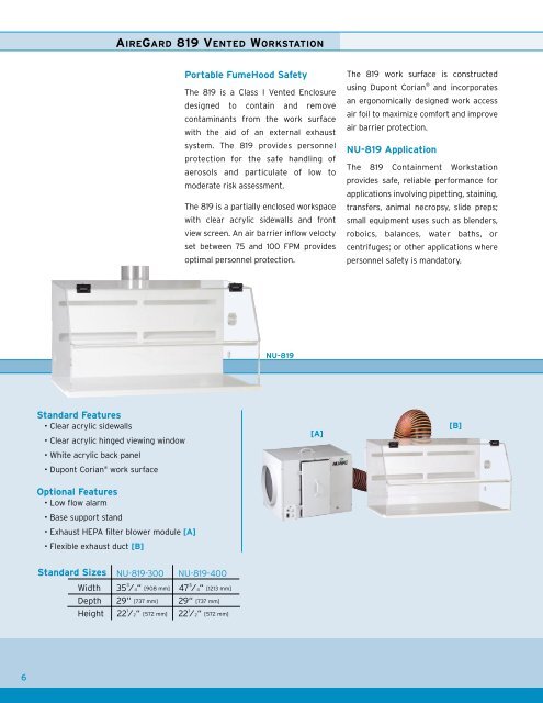 5262.00 NU Laminar Brochure - Gaia Science