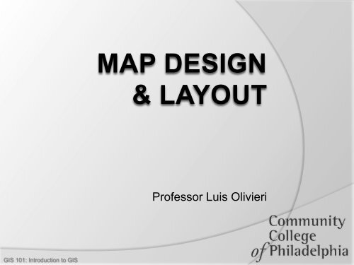MAP DESIGN & LAYOUT - geodec