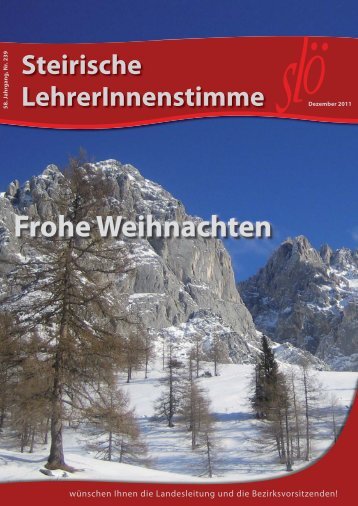 LehrerInnenStimme - SLÖ - Steiermark