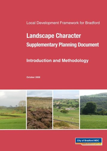 Landscape Character Supplementary Planning Document ...