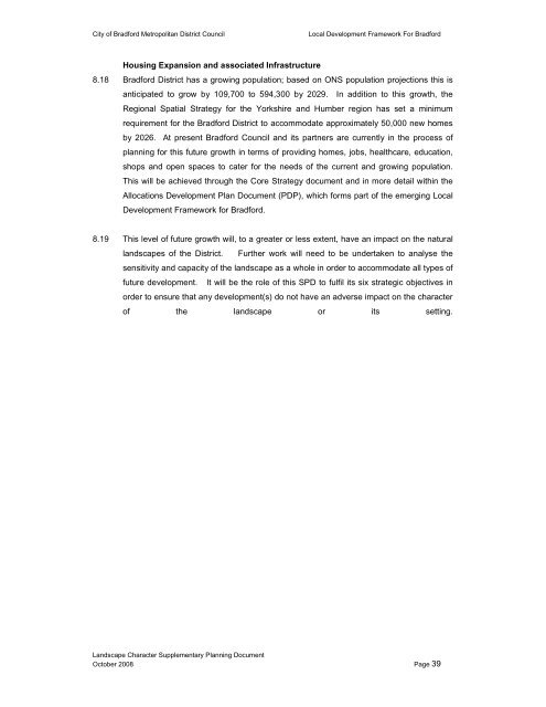 Landscape Character Supplementary Planning Document ...